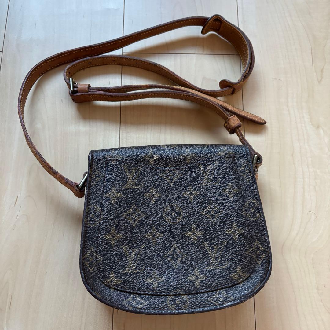 LOUIS VUITTON サンクルー ショルダーバッグ モノグラム レザー 鞄
