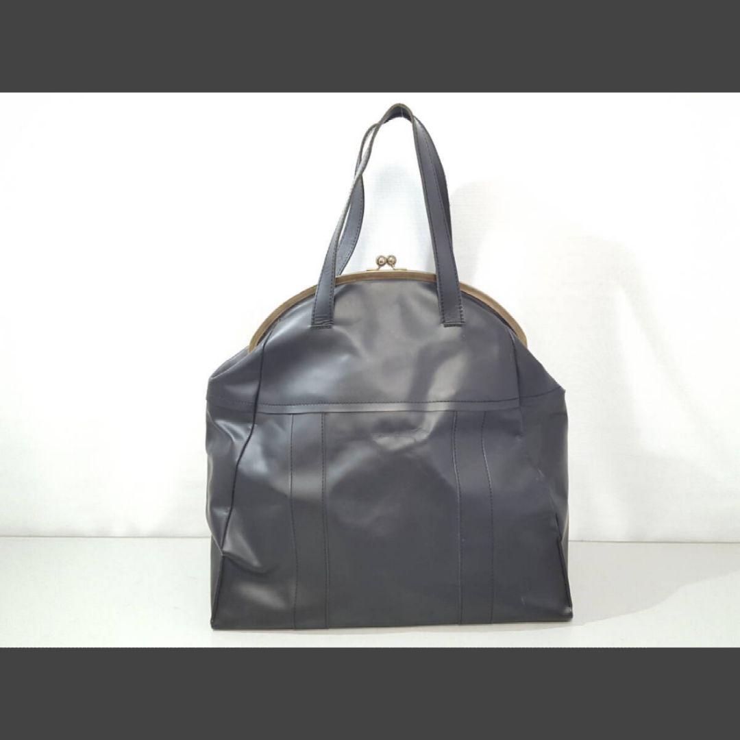 COMME des GARCONS コムデギャルソン 本革レザー がま口 バッグ