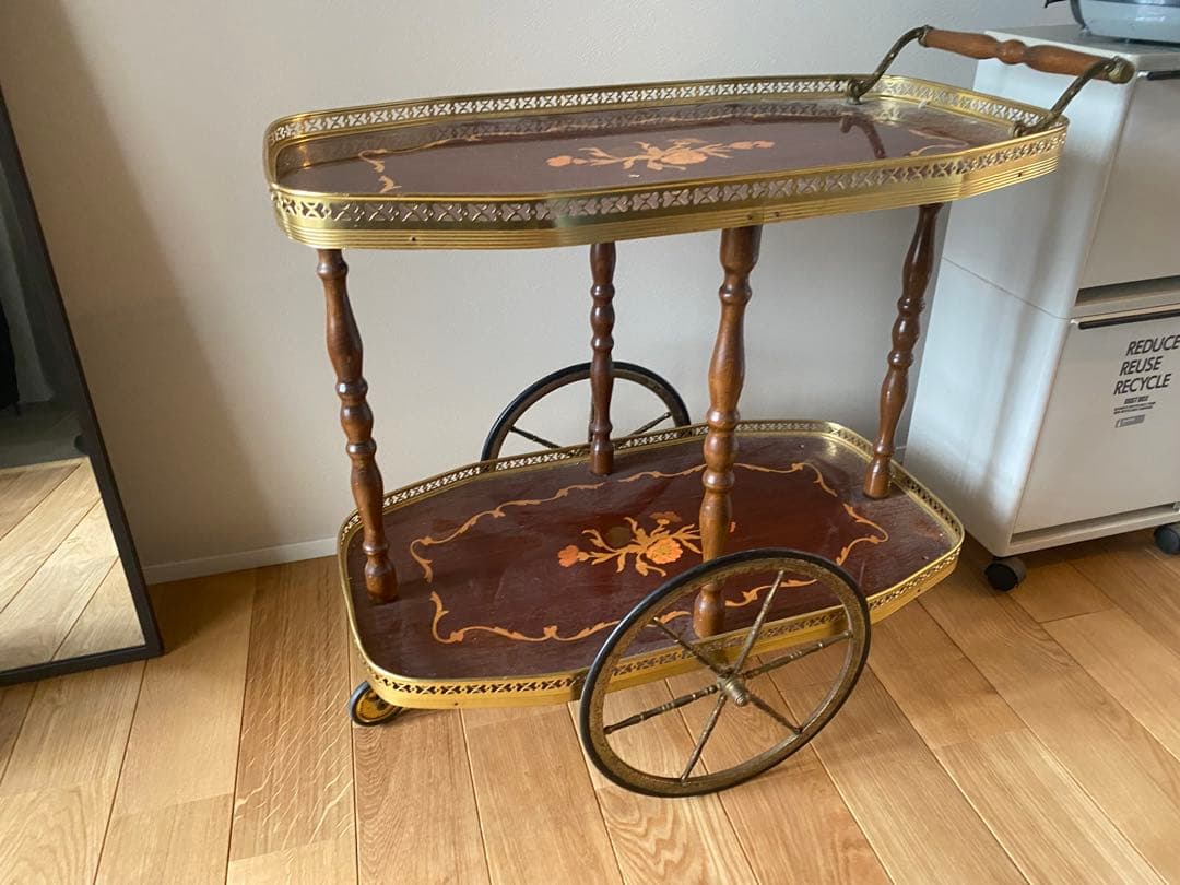 イタリア製　アンティークワゴン