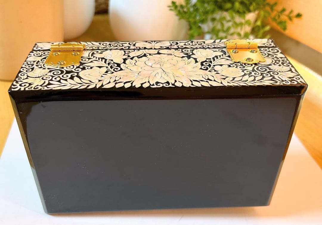 螺鈿細工　小物入れ