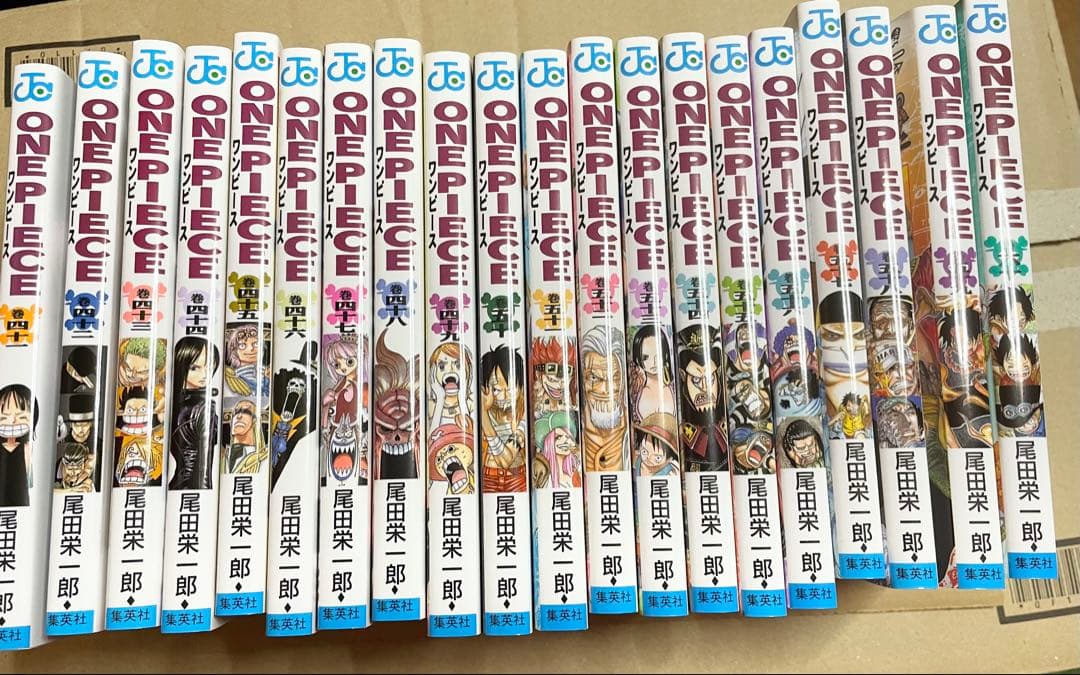 ONE PIECE ワンピース漫画　1巻〜108巻