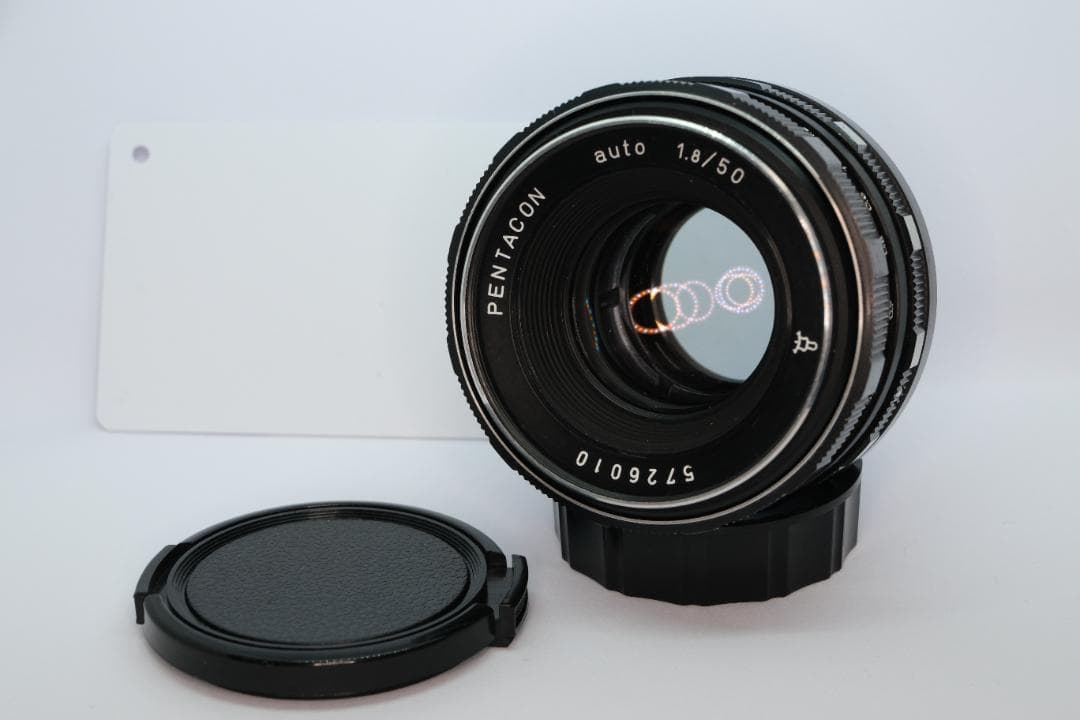 n*m様 【光学美品】バブルぼけ PENTACON 50mmF1.8 前期型 【