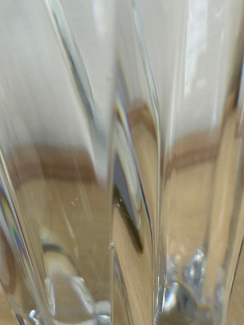 バカラ　オブジェクティフ　大型サイズ　25センチ　花瓶