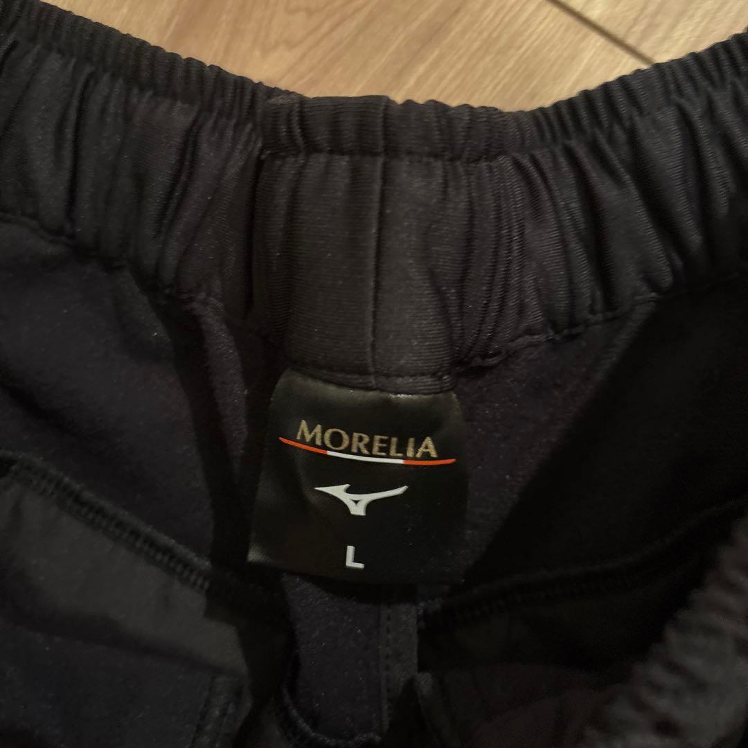 MORELIA ピステウェアセット Lサイズ ブラック/レッド　モレリア