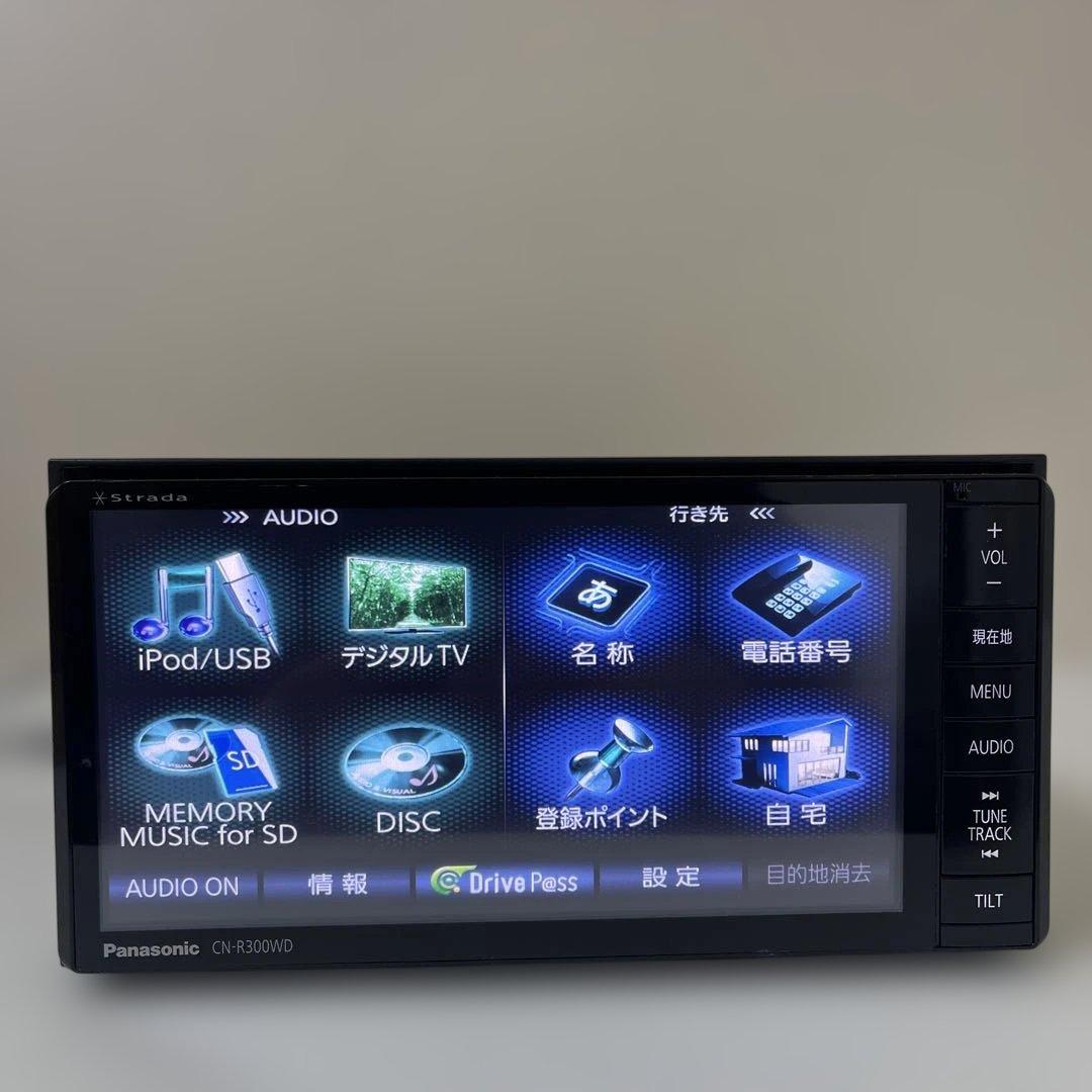 パナソニックナビゲーションCN-R300WD非常に良い地図2013 / HDMI