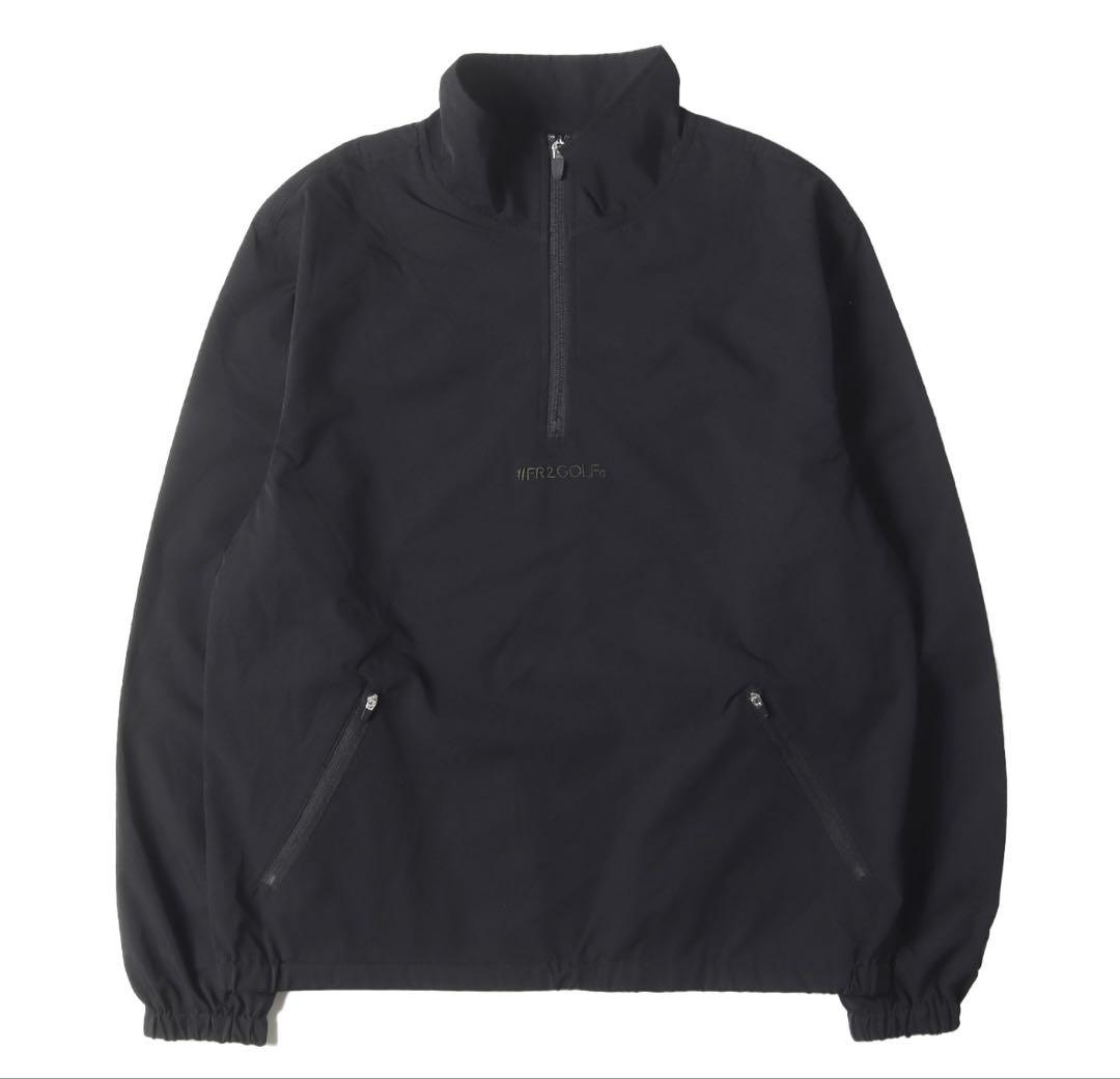 s*5様 FR2ゴルフ　ストレッチ ハーフジップ ジャケット　サークルロゴ