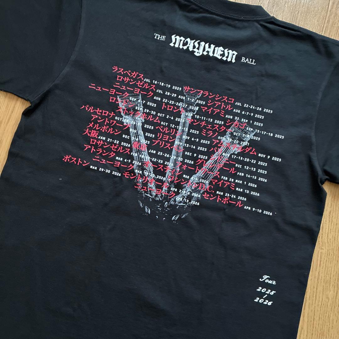 【未使用品】レディー・ガガ MAYHEM 日本限定 踊るか死ぬか Tシャツ S