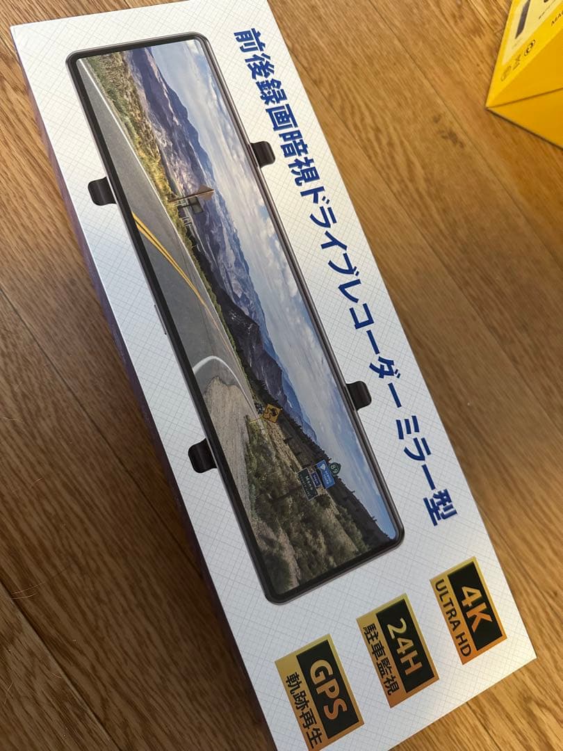 新品 11インチミラー型ドライブレコーダー 前後録画暗視 タッチパネル モニター