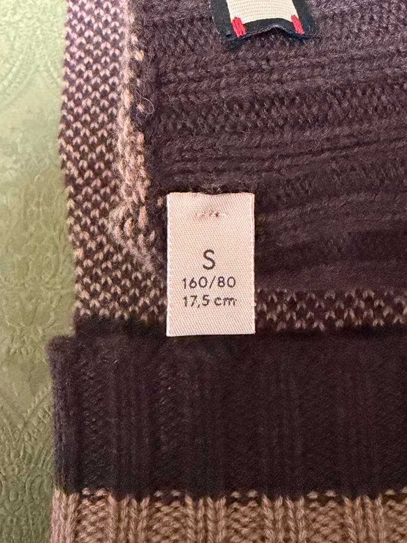 新品 GUCCI グッチ GG カシミヤ フィンガーレス 手袋 スマホ可 S