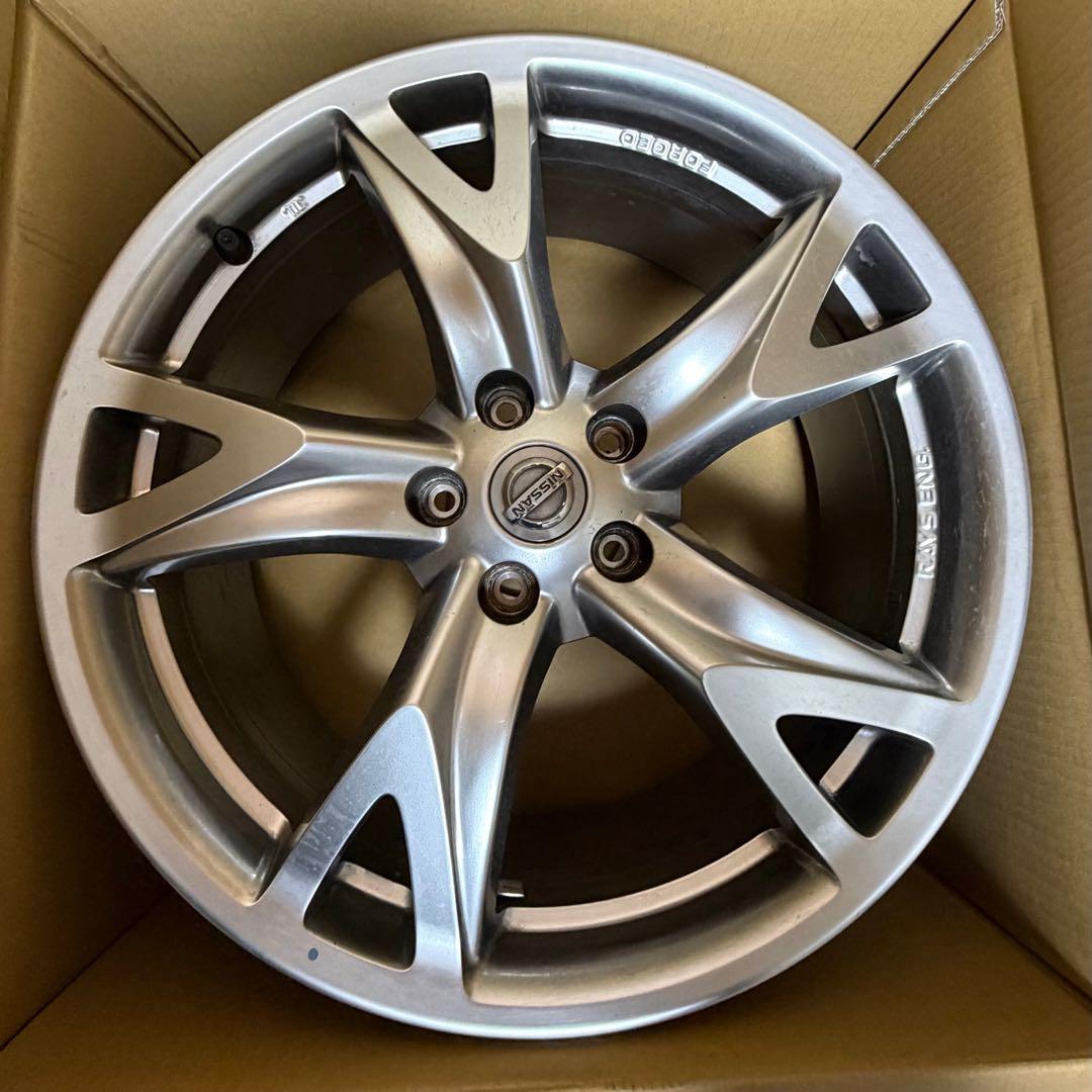 フェアレディーZ Z34ホイール　純正　前期　RAYS 19インチ4本