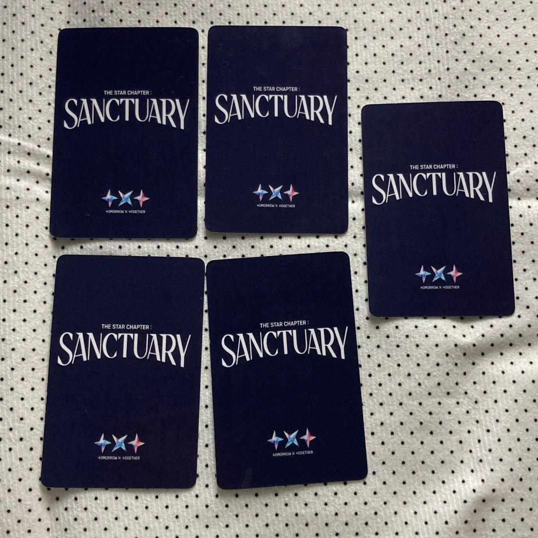 TXT KPOP NARA SANCTUARY トゥバ トレカ 5枚