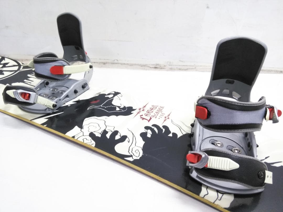 激安 メンズスノーボード3点セット LAMAR155 ビンディング付き