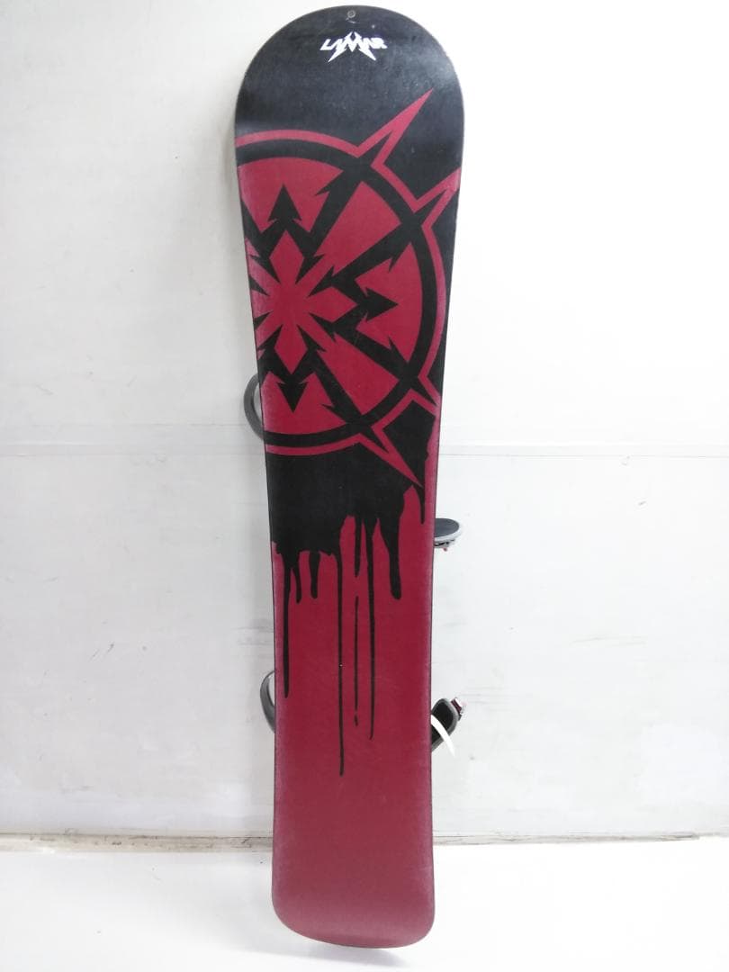 激安 メンズスノーボード3点セット LAMAR155 ビンディング付き