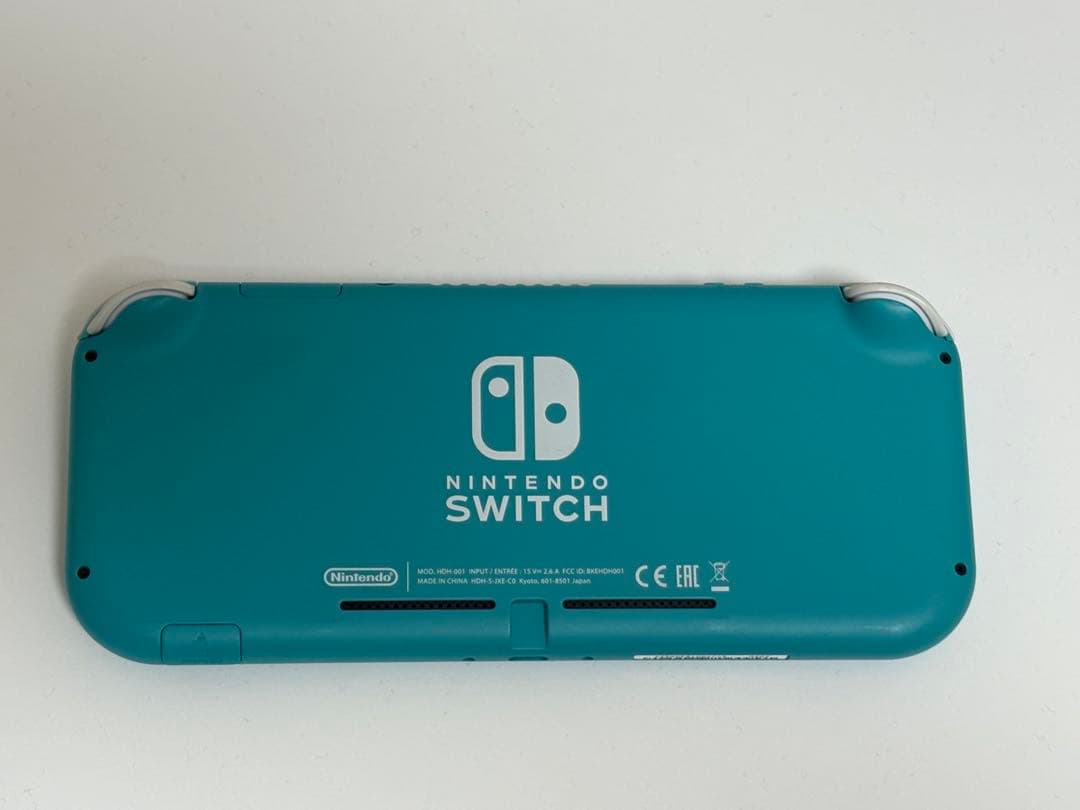 Nintendo Switch Lite ターコイズ 美品 本体 ケース付き