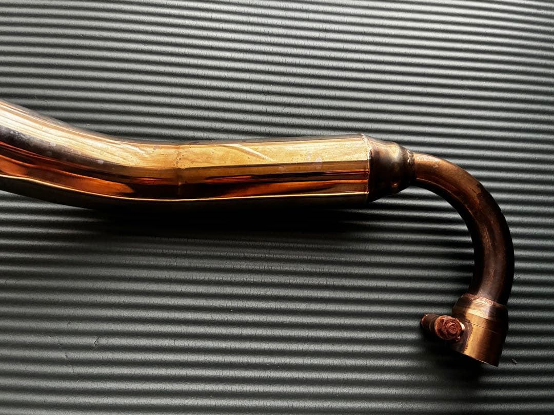 原田【中古おまけ付き】マグナ250 ハリケーン製　スラッシュカットマフラー