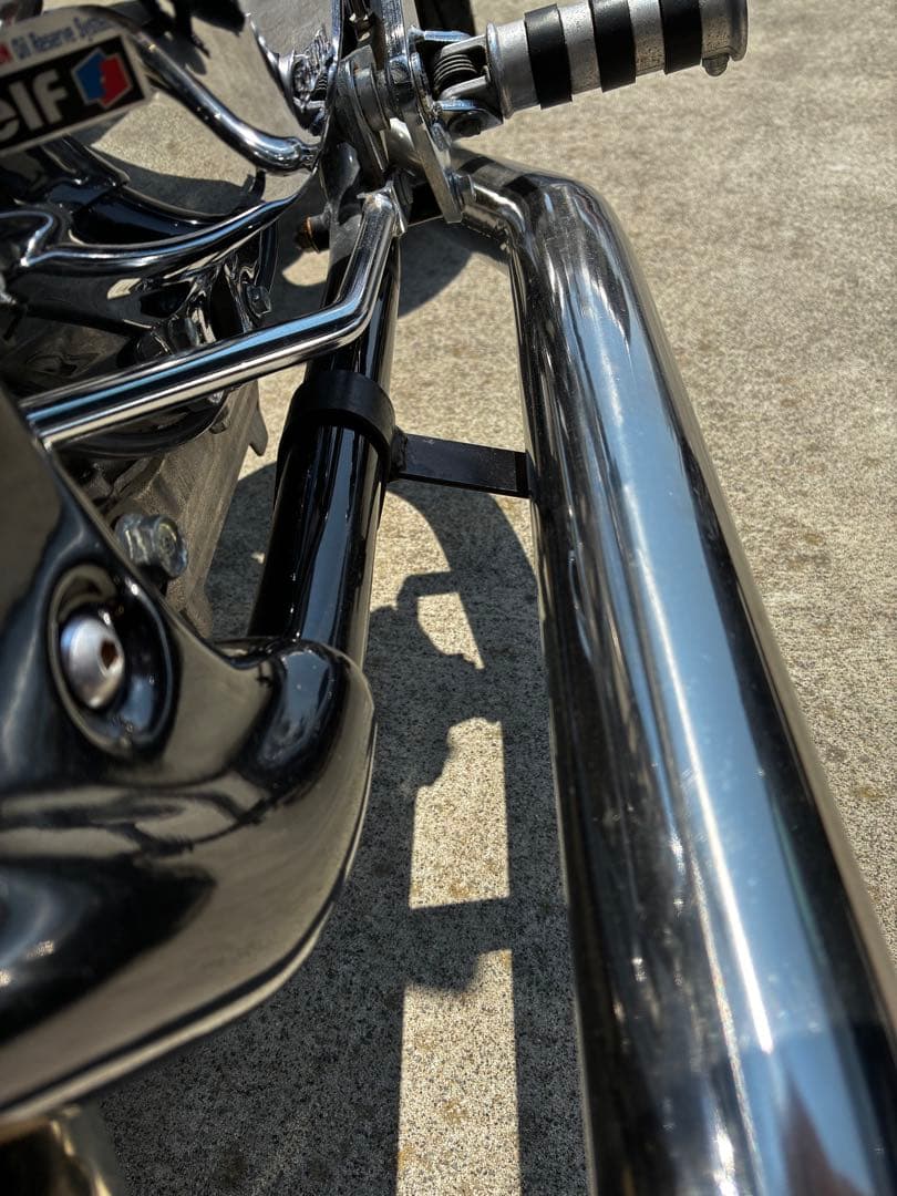 原田【中古おまけ付き】マグナ250 ハリケーン製　スラッシュカットマフラー