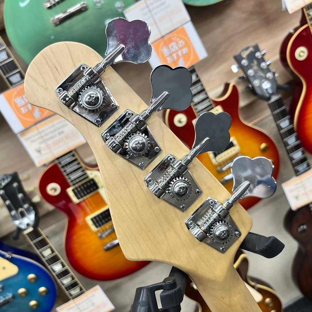 【11300】Bacchus ジャズベースタイプ アクティブ サンバースト