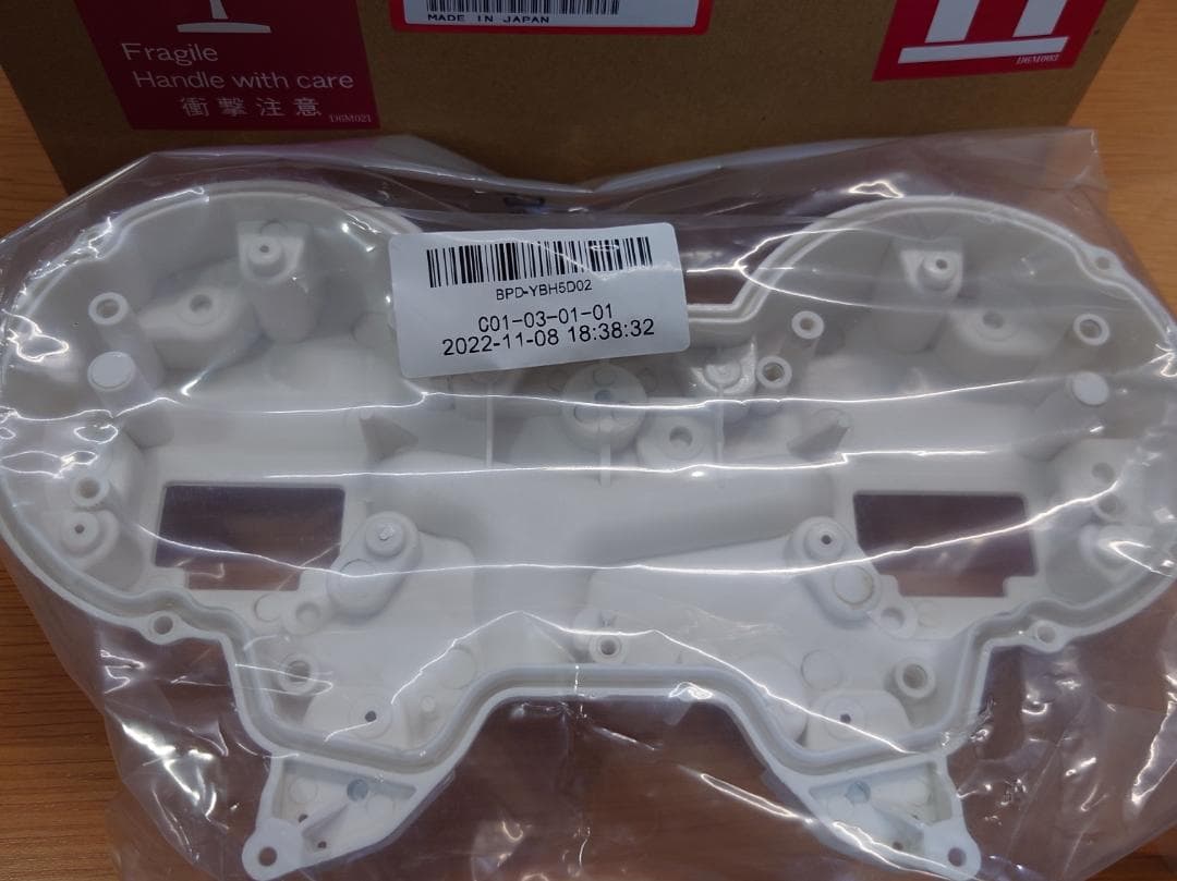 CB400SF NC42 メーター インナー 整備交換 立ちごけ交換用　着脱図付