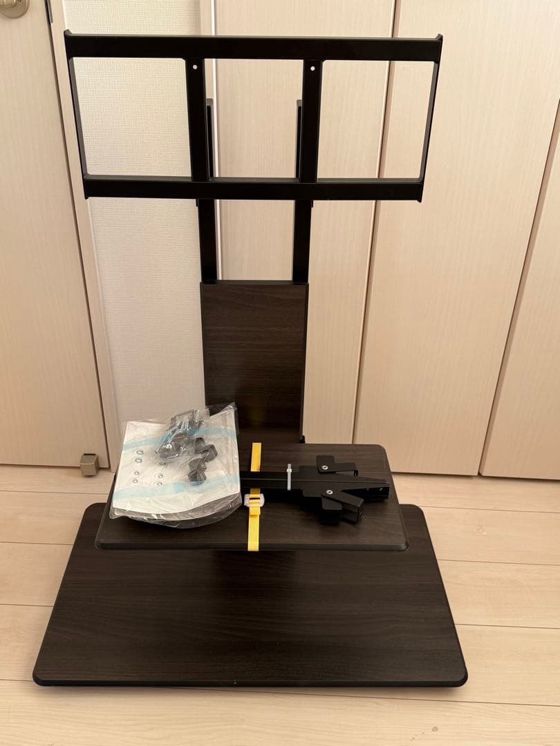 【極美品】ハヤミ工産 テレビスタンド 自立型 55V型まで対応 KF-950