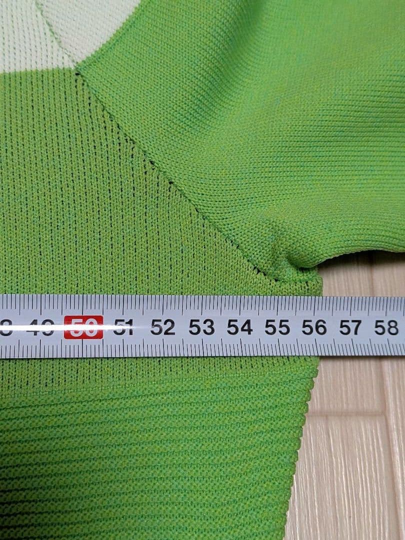 新品　ニューバランス グリーン セーター　L