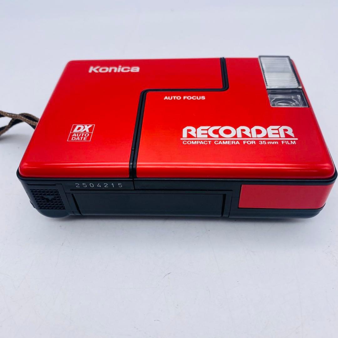 【美品動作確認済み】Konica RECORDER