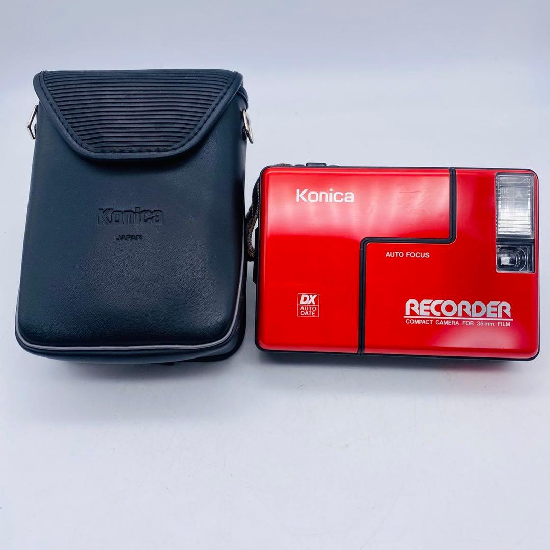 【美品動作確認済み】Konica RECORDER