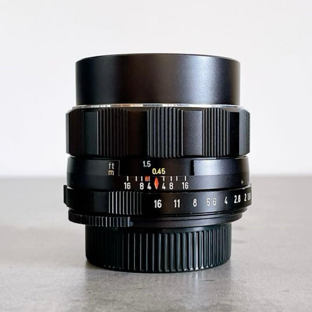 【美品】Super Takumar 55mm f1.8 M42 整備済