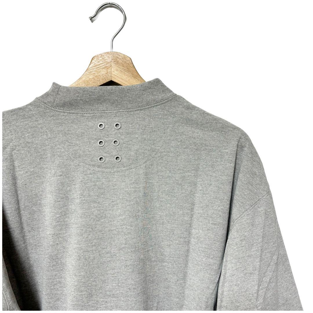 ラッセルノ ゴルフ レイヤード プリント モックネック L/S グレー L 5