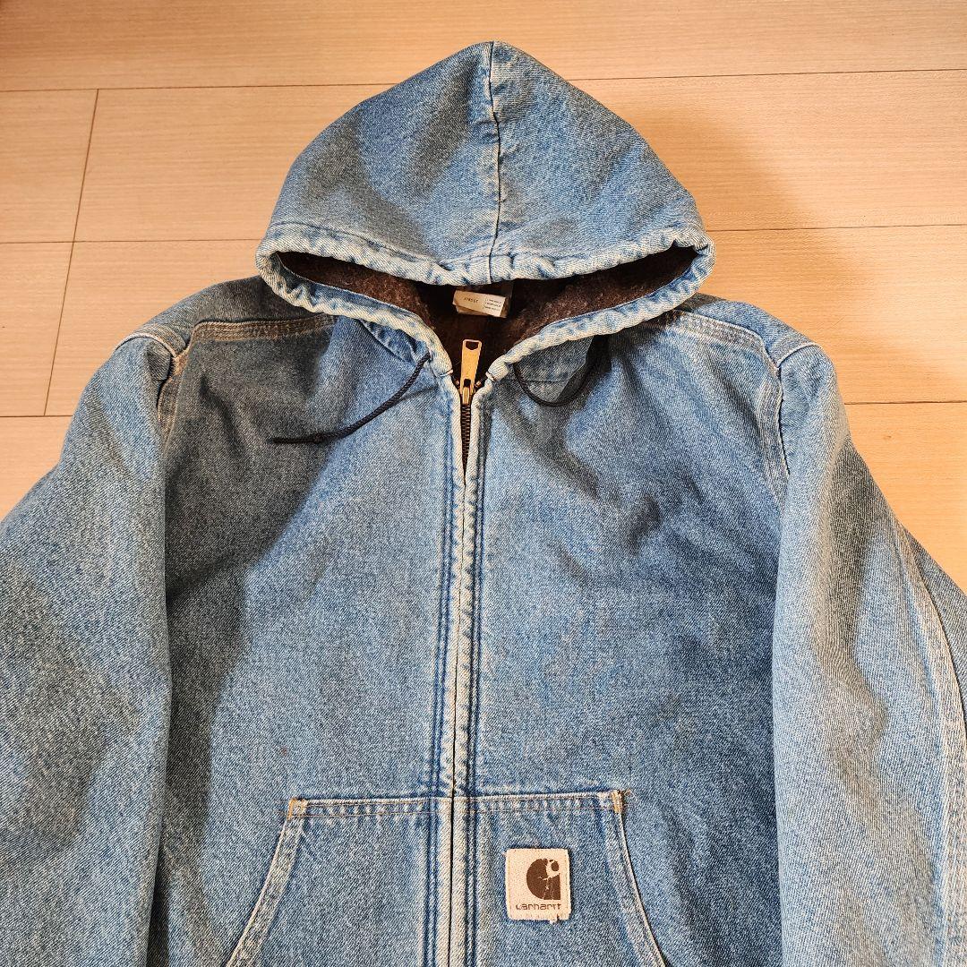 【XL】カーハート Carhartt デニム アクティブジャケット Denim