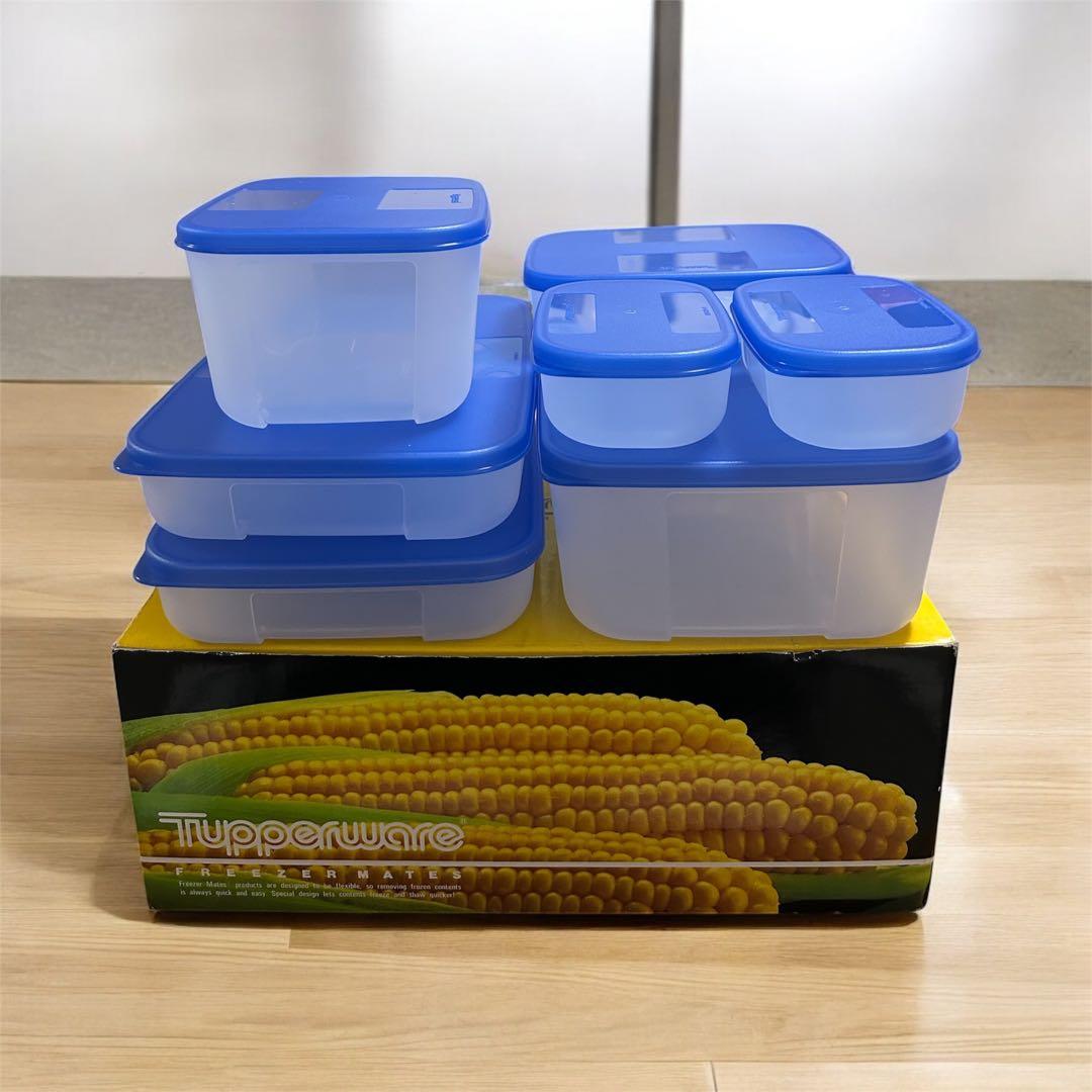 Tupperware フリーザーメイト7個セット