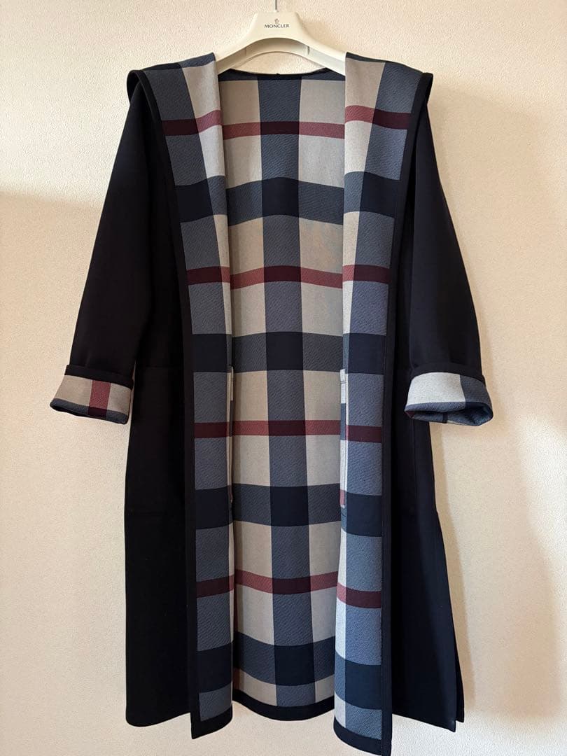 ブルーレーベルクレストブリッジ コーディガン リバーシブル