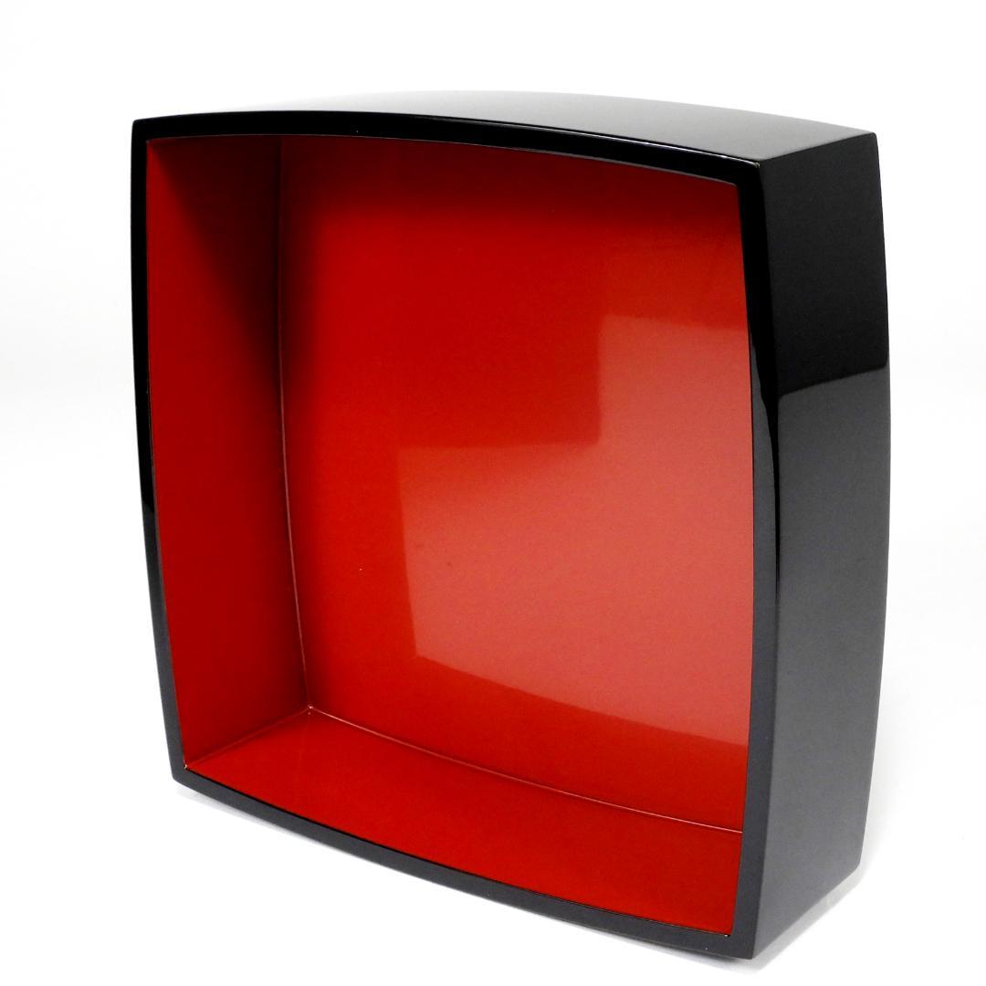 【まり】清光堂造 能登輪島塗 花筏蒔絵 四段重箱 台付 共箱