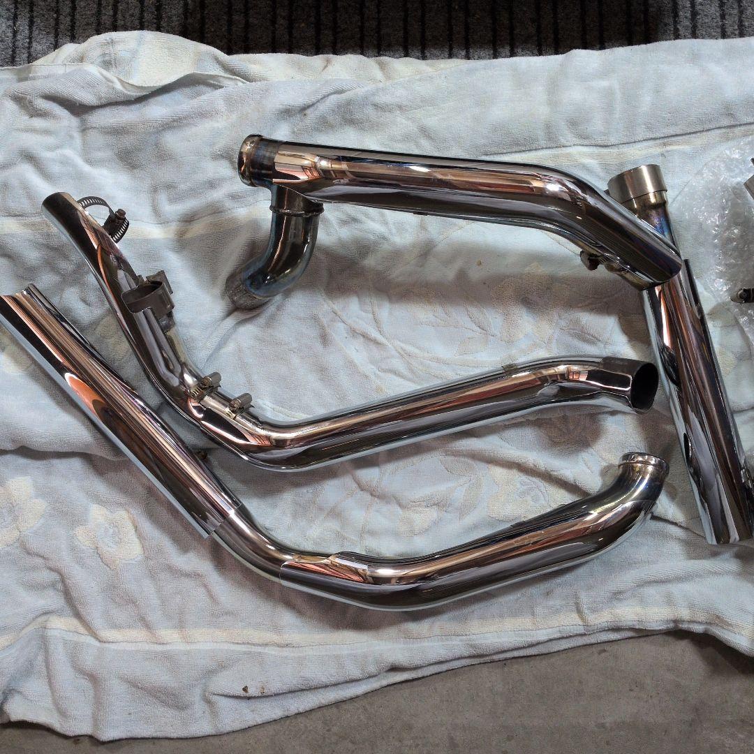 FLHX？ ツーリング用純正スチールーム マフラー