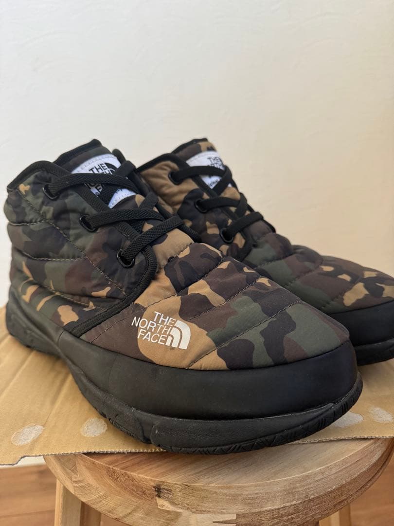 廃盤THE NORTH FACE 迷彩 カモフラージュ チャッカブーツ