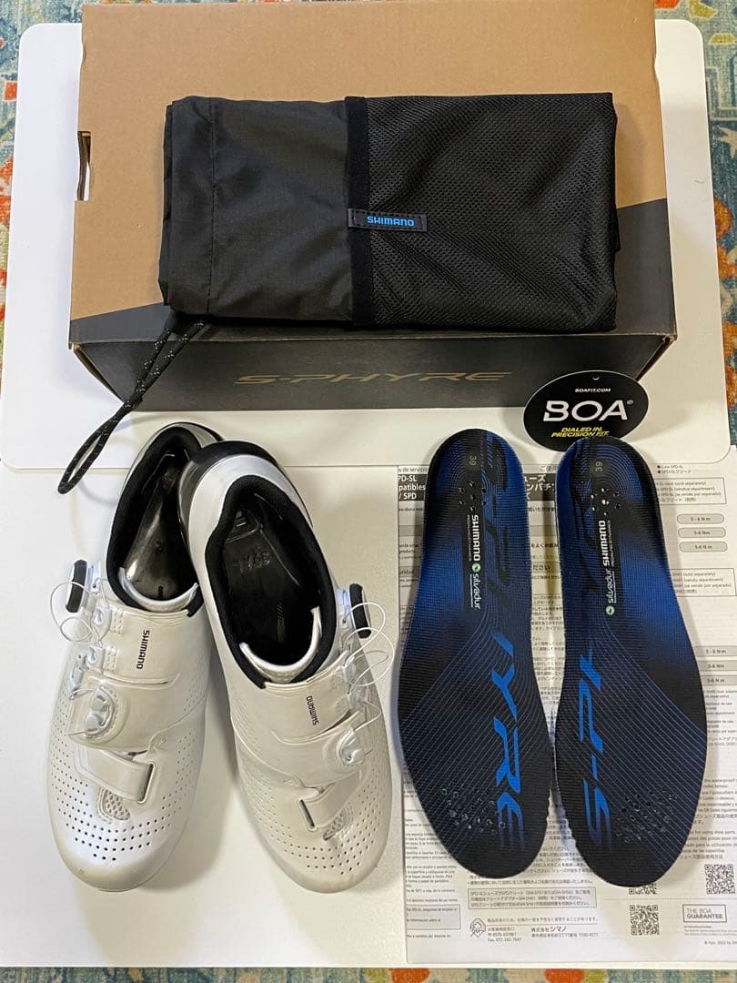 SHIMANO RC902T （RC9T）S-PHYRE 24.5cm ホワイト