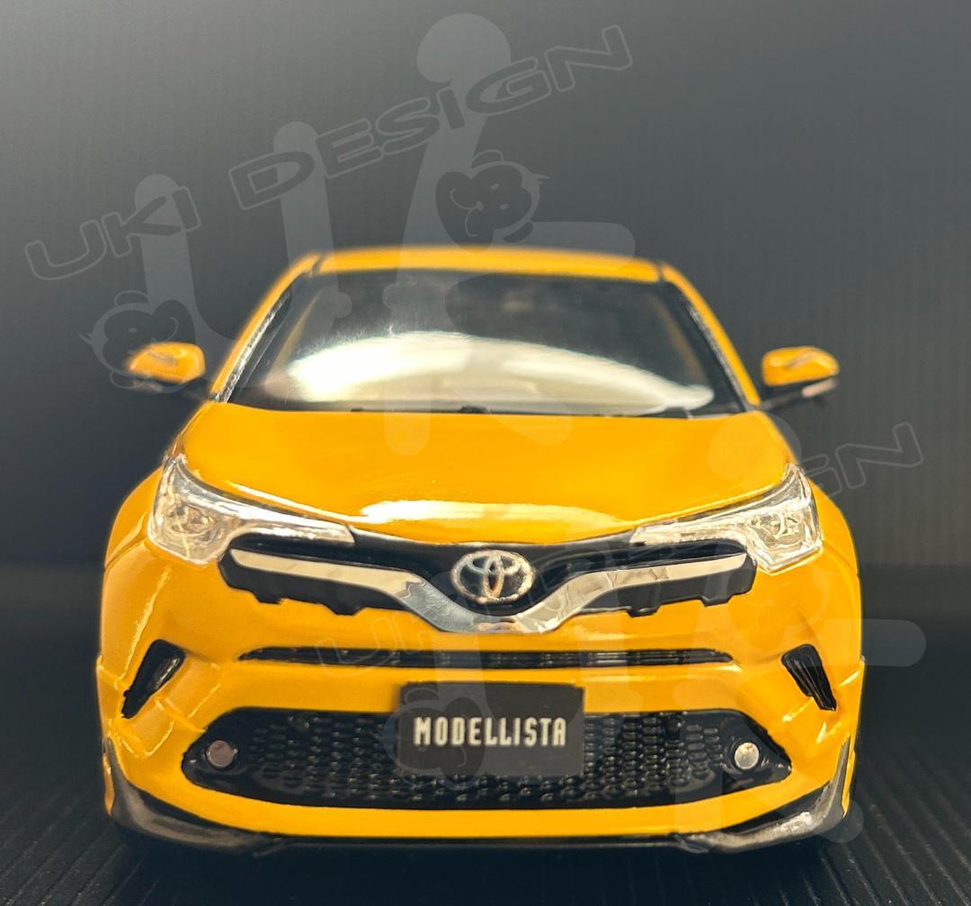 モデリスタエアロ★1/30カラーサンプルC-HRミニカー★MODELLISTA