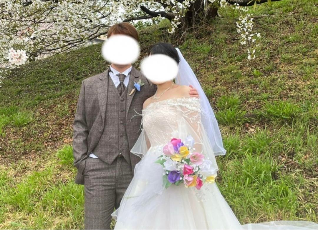 茶色系 チェック柄 スーツ