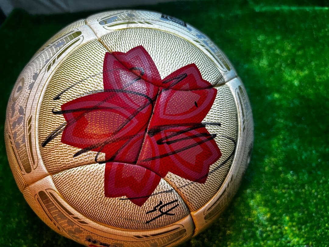 第93回 天皇杯 公式試合球 サッカーボール 5号 FC東京 選手サイン入り