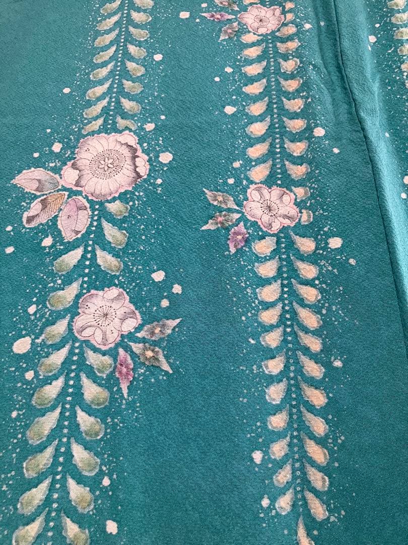 翠山工房　正絹　辻ヶ花振袖