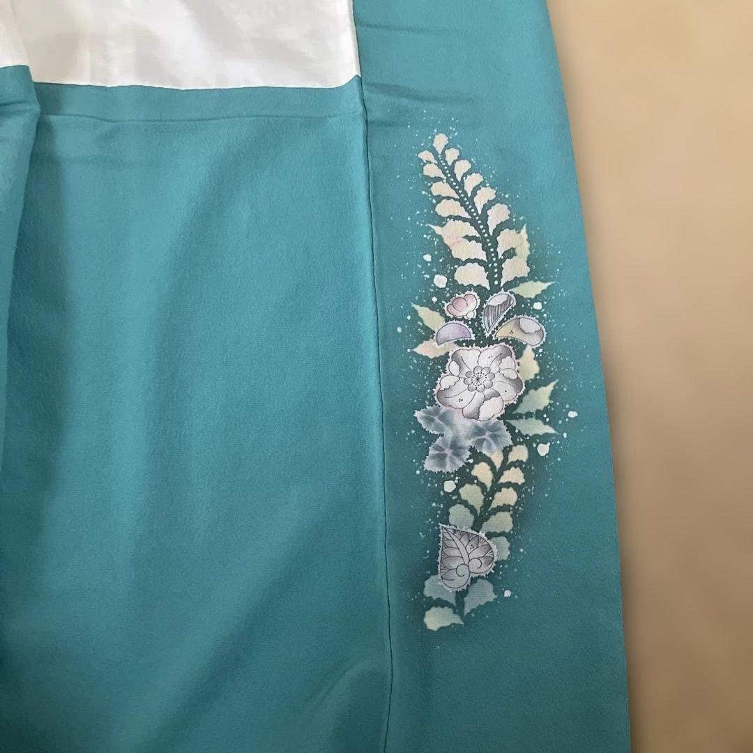 翠山工房　正絹　辻ヶ花振袖