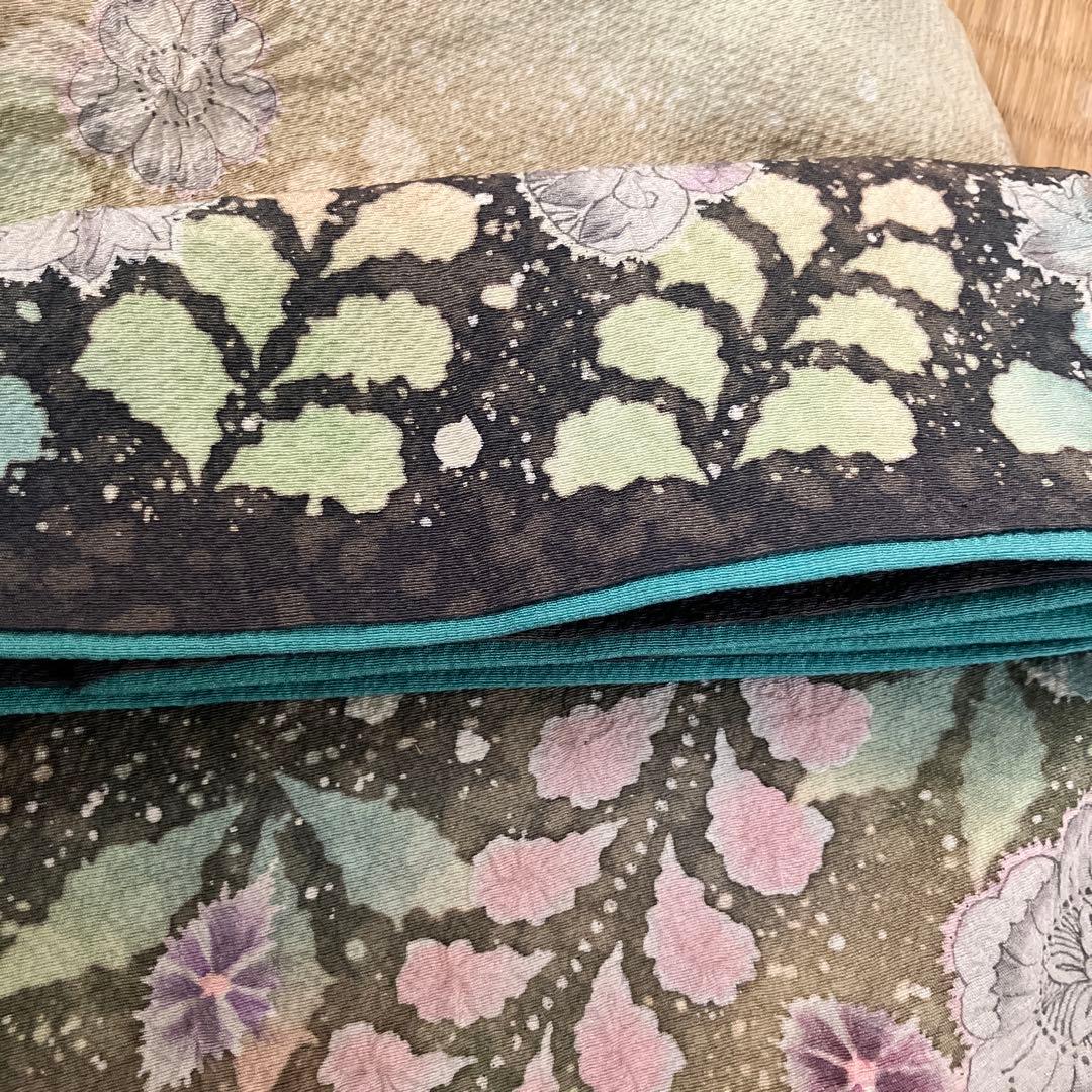 翠山工房　正絹　辻ヶ花振袖