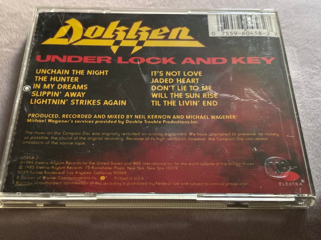 レア　Dokken サインCD ドンドッケン　ジョージリンチ　ジェフピルソン