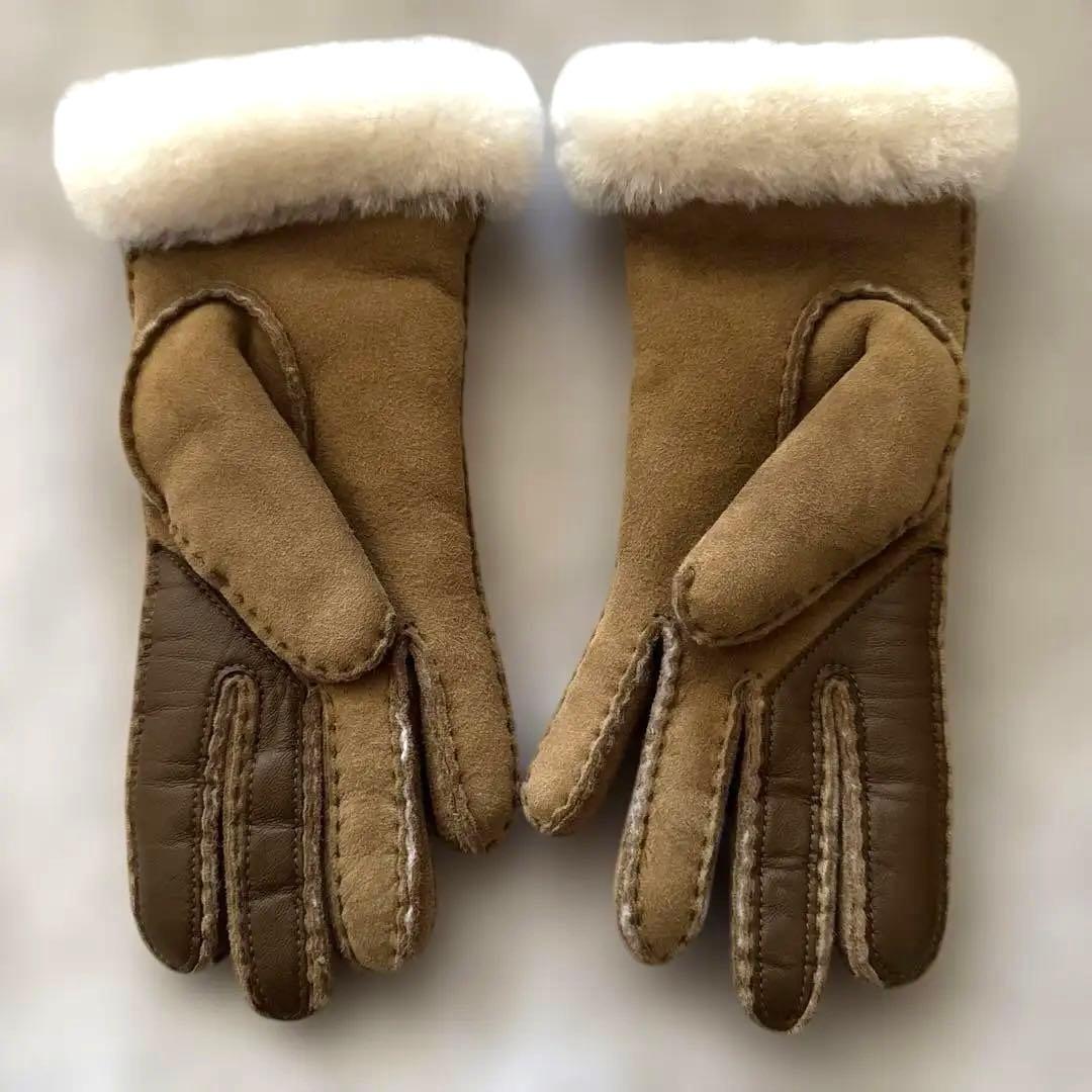 お値下げ　美品　UGG 手袋　ベージュ