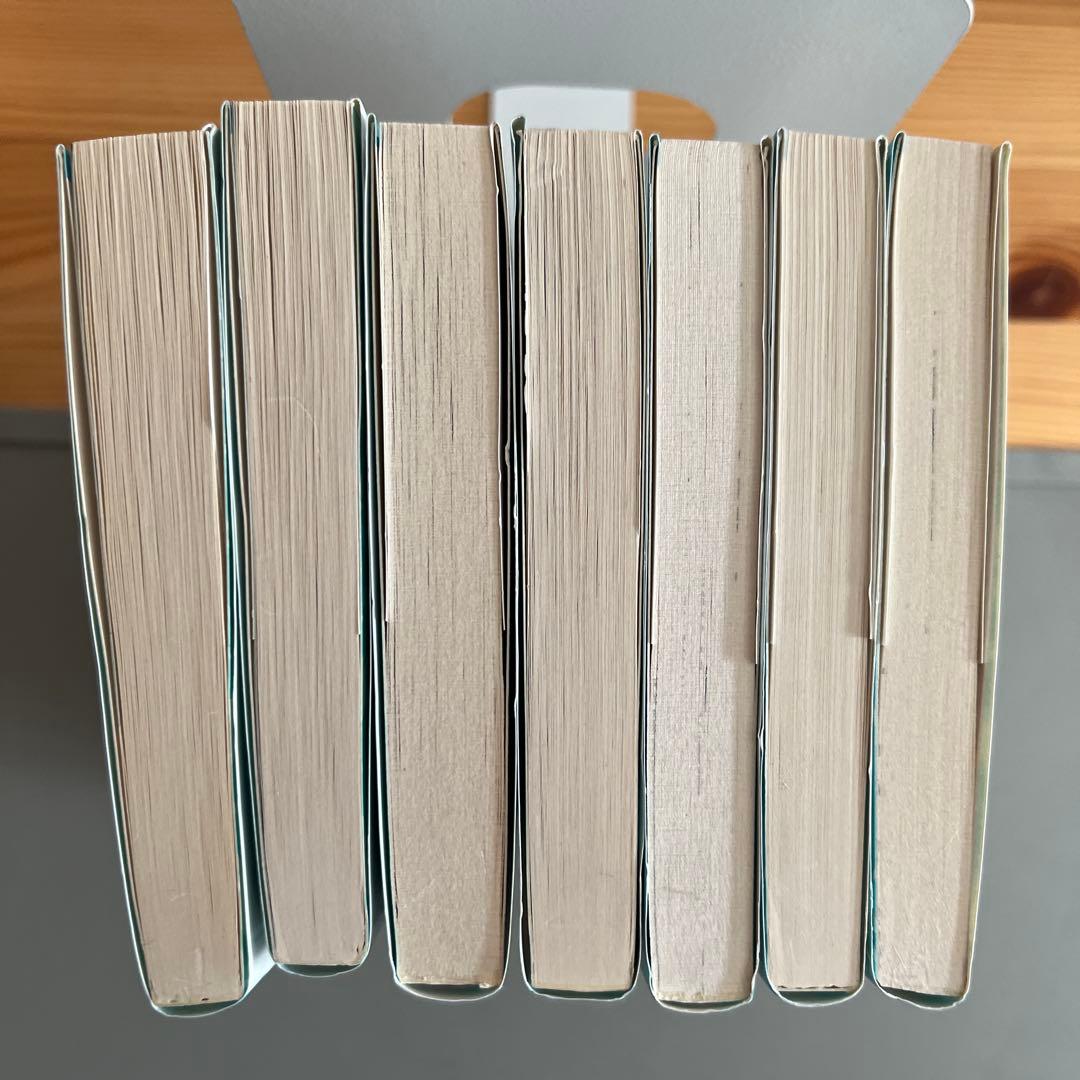 アラビアンナイト 青い鳥文庫版 全7巻セット　川真田純子／訳　天野喜孝／絵