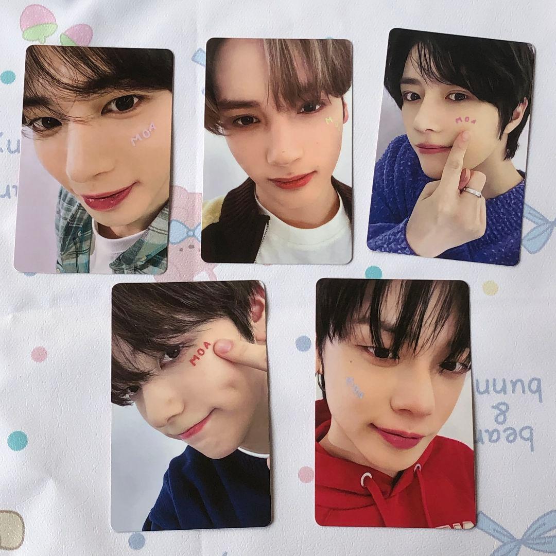 TXT 限定 FC 特典 MOAZONE 日本公演 トレカ 5枚セット