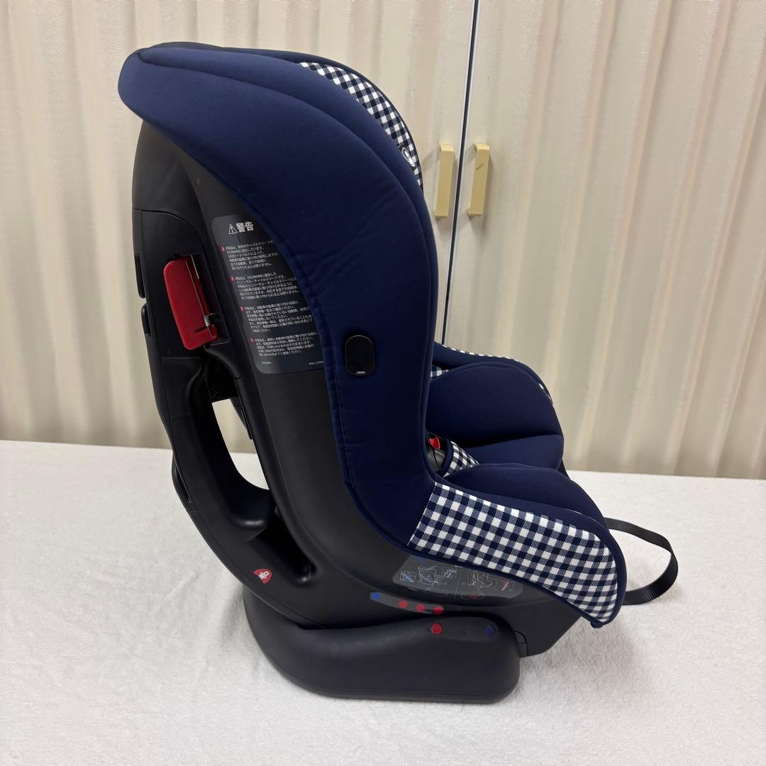 クリーニング済　☆美品☆　新生児OK　ジョイー　チルト　ネイビーギンガムチェック