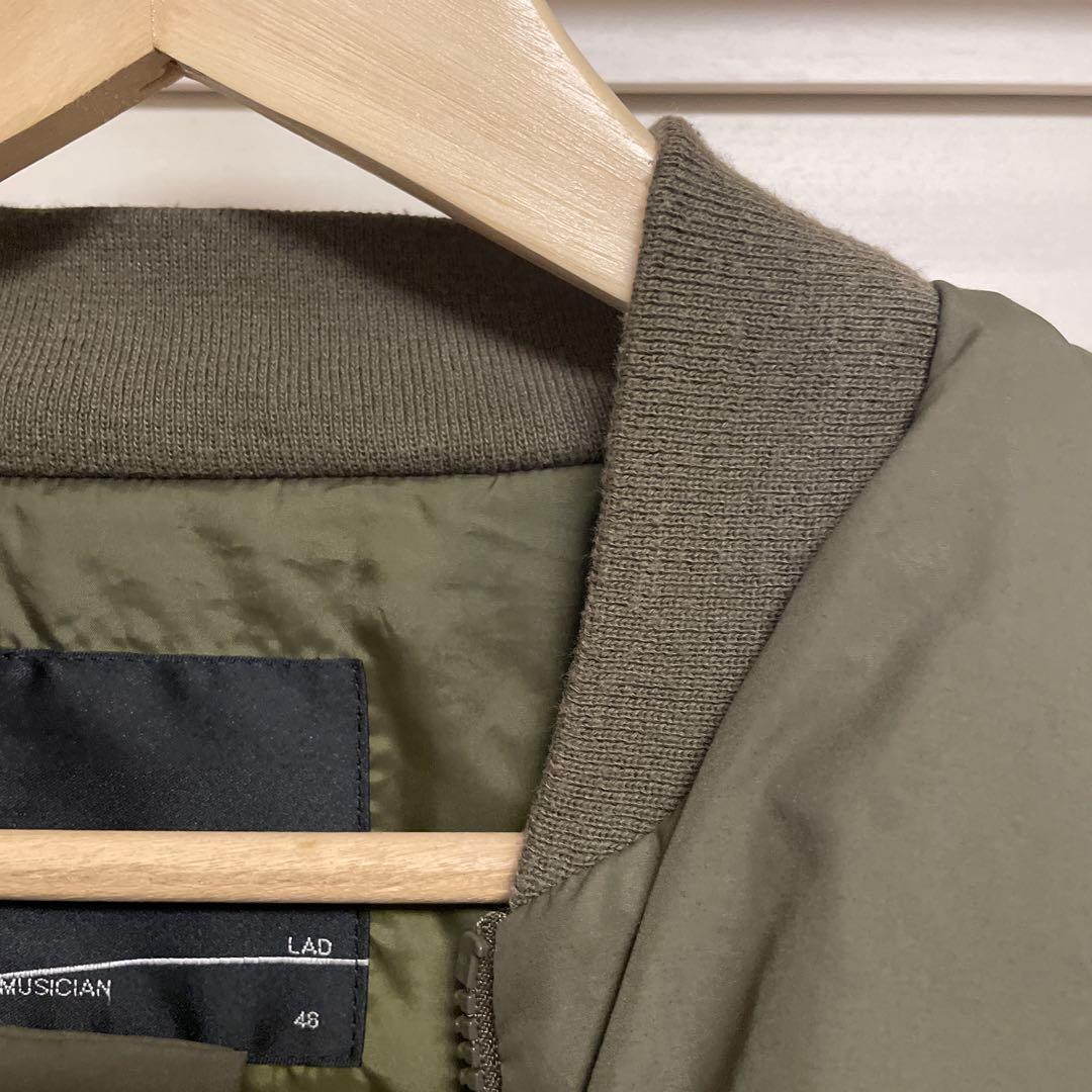 LAD MUSICIAN MA-1 23-24AW カーキ 46 ブルゾン