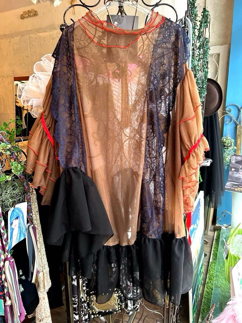 ✴︎リメイクワンピース＊アマチュナル☆ゆったり＊ラムラム＊トップス