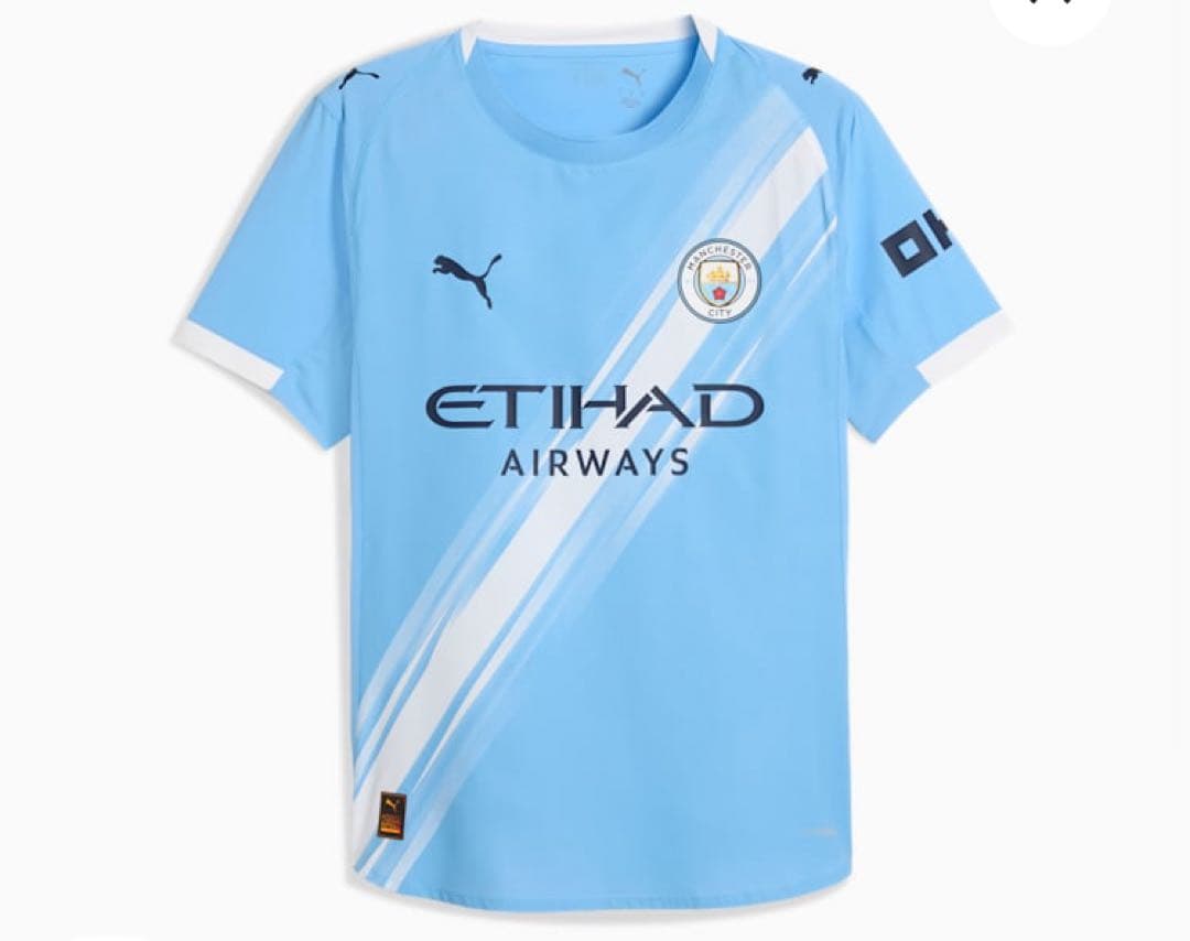 プーマ 25-26 マンチェスターシティ ホーム ユニフォーム サッカーシャツ