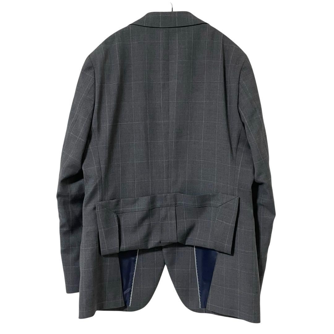 美品 スーツセレクト ビジネススーツ セットアップ ウィンドーペンチェック A5